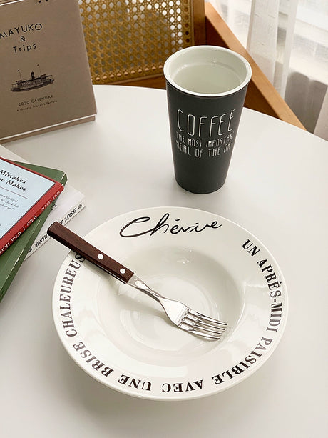 YASUKI Akira Elegant Matte Ceramic Coffee Grip Cup from YASUKI