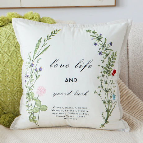 YOULI Freddie Chic Green Chessboard Pillow Sleeve from YOULI