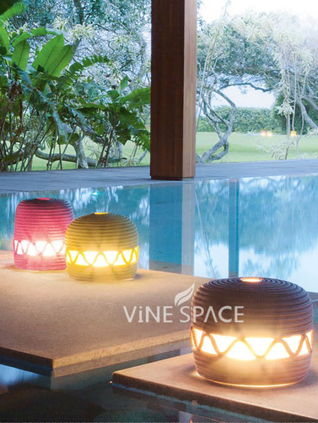 RATTAN SPACE Keiko Artistic Mood Lighting Coffee Table from RATTAN SPACE