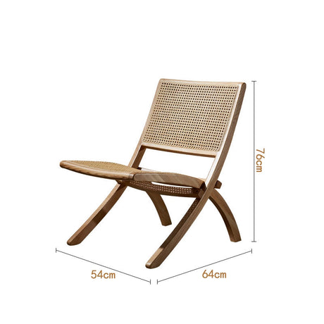 RATTAN CRAFTSMAN Folding Rattan Lounge Chair from RATTAN CRAFTSMAN