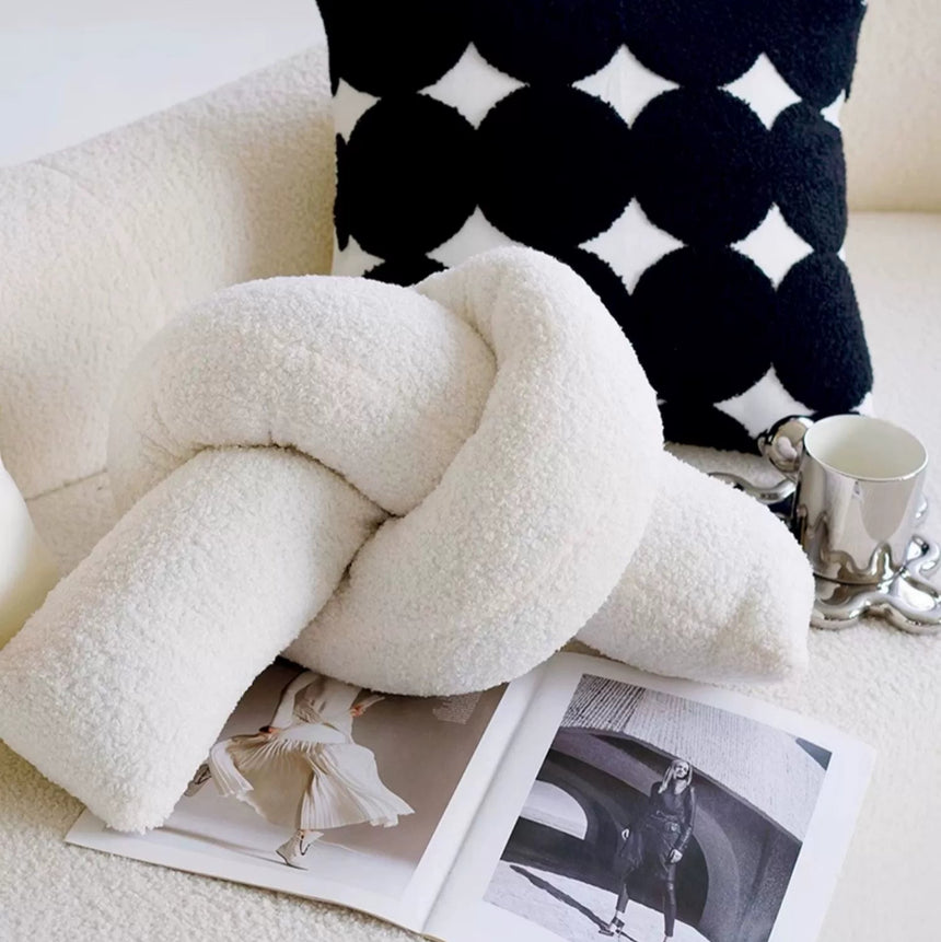 YOULI Beatrix Luxurious Creamy Velvet Pillow from YOULI