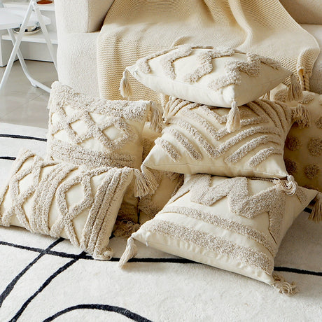 YOULI Jasper Boho Chic White Sofa Set from YOULI