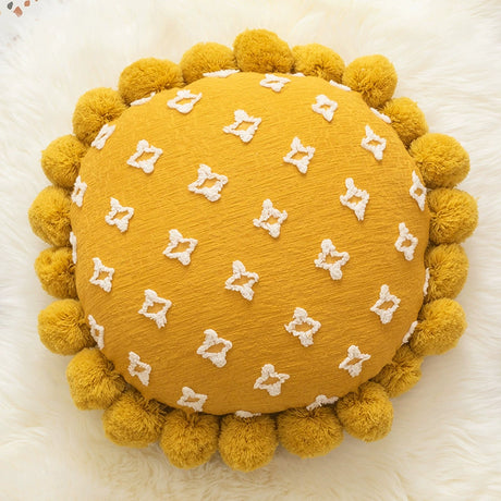 YOULI Amelia Elegant Solid Color Cushion Pillow from YOULI