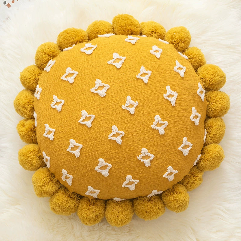 YOULI Amelia Elegant Solid Color Cushion Pillow from YOULI