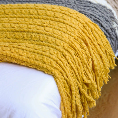 YOULI Jasper Cozy Knitted Sofa Duvet from YOULI