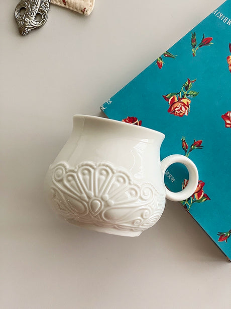 YASUKI Benjamin Elegant French Ceramic Coffee Cup from YASUKI