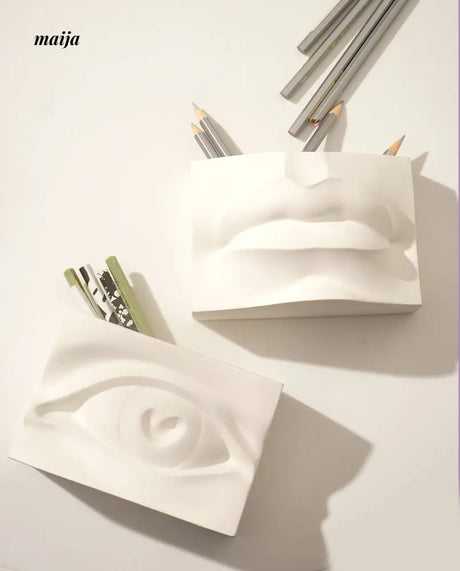 Michael Facial Feature Ceramic Vase from URFF
