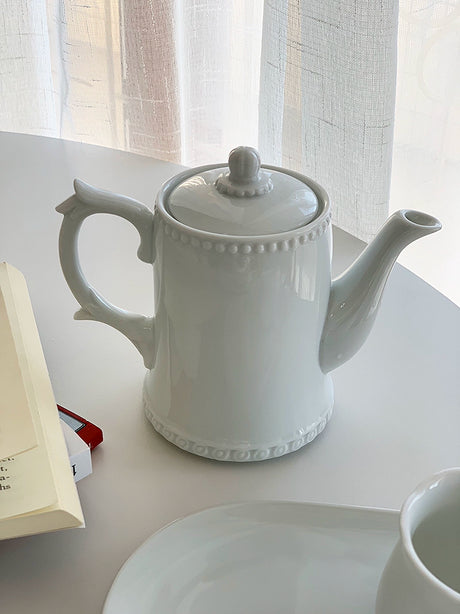 YASUKI Elowen Elegant Retro Ceramic Teapot Set from YASUKI
