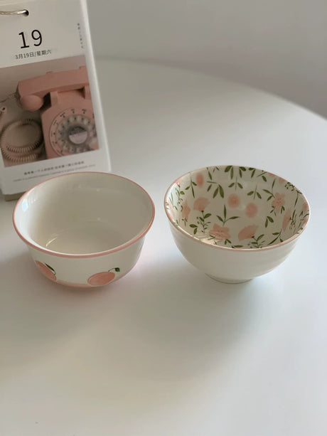 YASUKI Elowen Elegant Floral Design Bowl Set from YASUKI