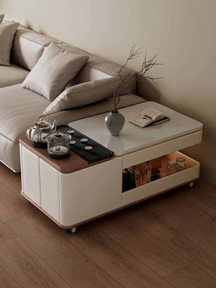 QUANMU Iskandar Modern Simple Multifunctional Coffee Table from QUANMU