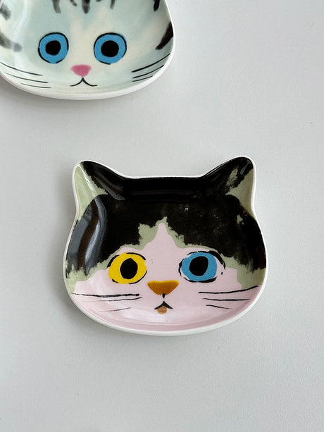 YASUKI Felicity Adorable Ceramic Cat Dish from YASUKI
