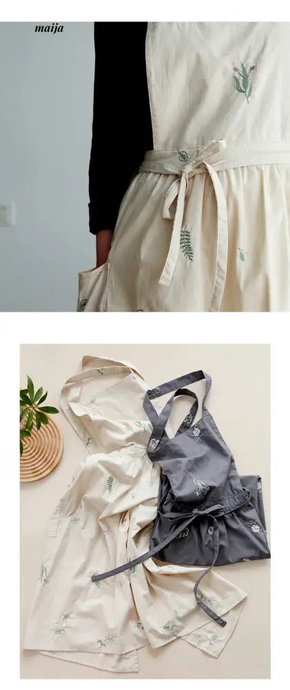Cotton Daisy Apron from maija