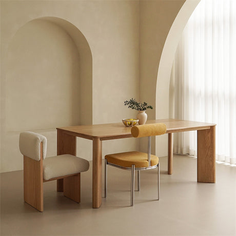 JINYI Hirosaki Elegant Solid Wood Dining Set from JINYI