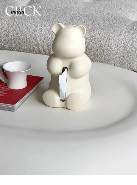Baby Bear Ceramic Tissue Box from maija