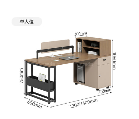 MUTINI Santiago Ergonomic Modern Desk Chair Set from MUTINI