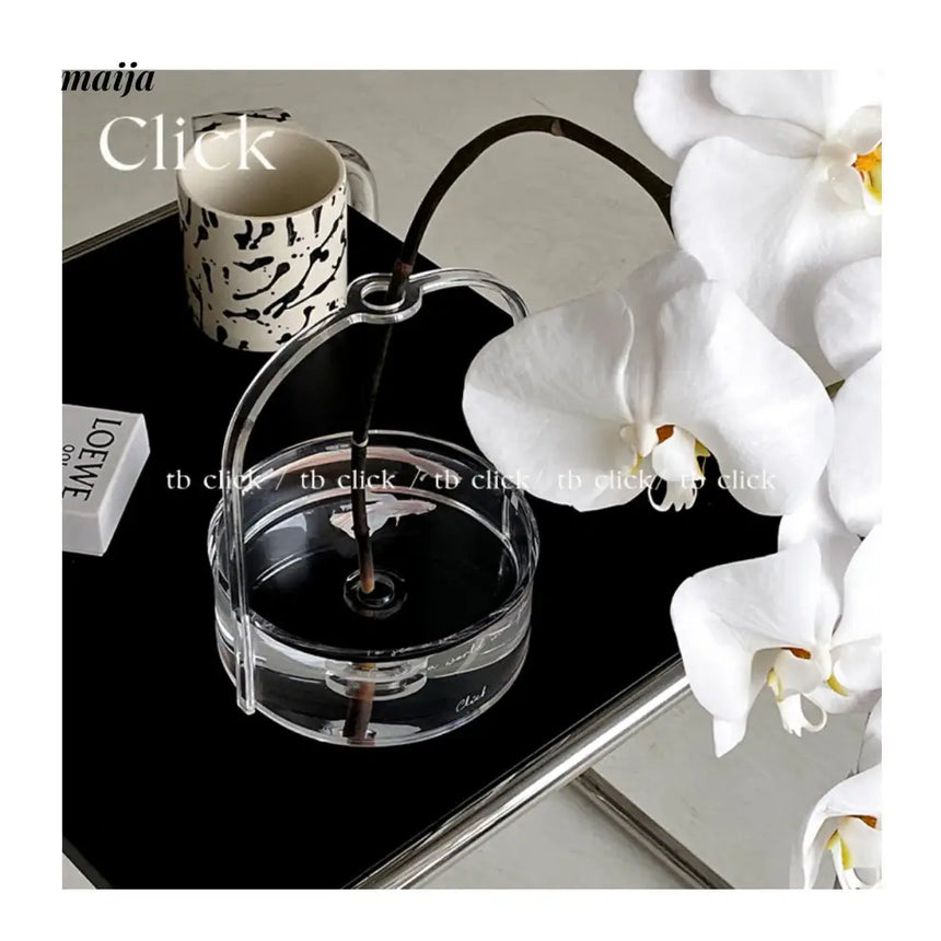 Acrylic Dish Vase from CLICK