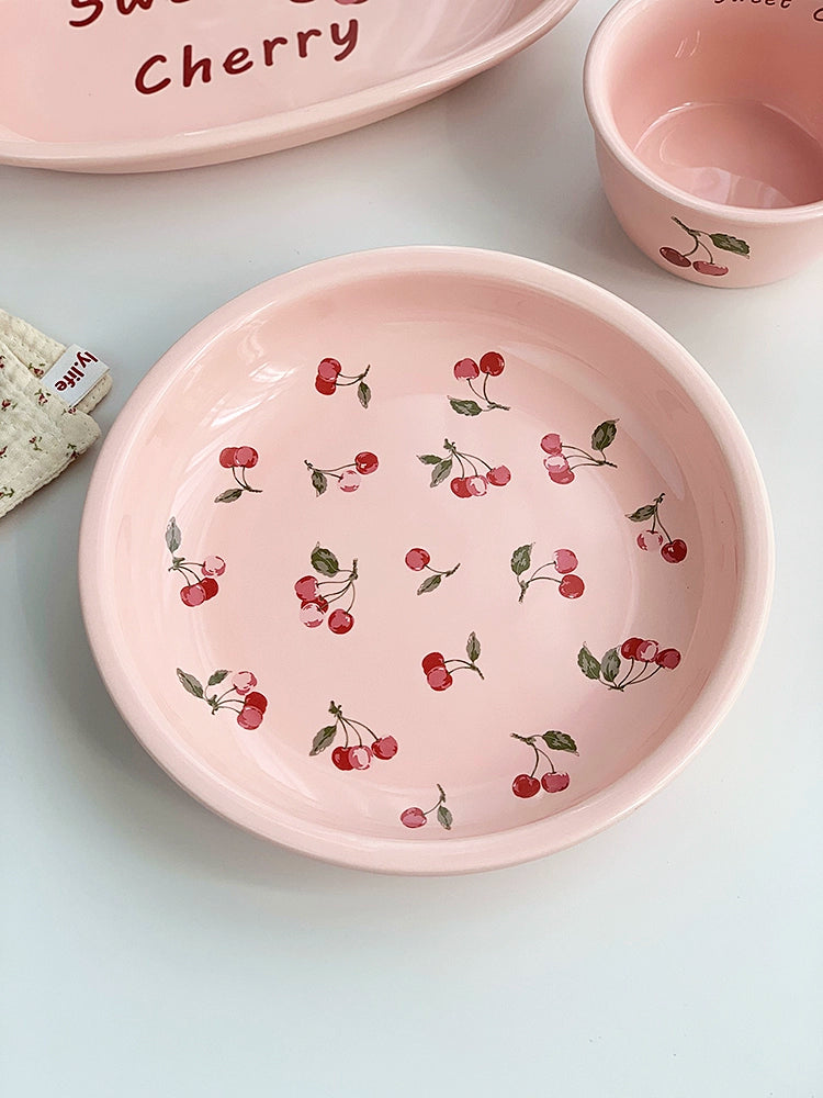 YASUKI Haruto Adorable Pink Bunny Ceramic Bowl from YASUKI