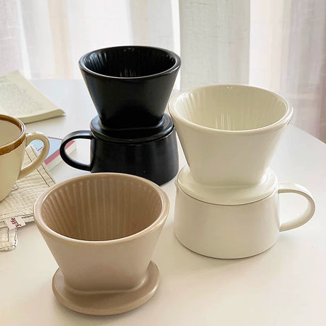 YASUKI Aveline Stylish Ceramic Dripping Pot from YASUKI