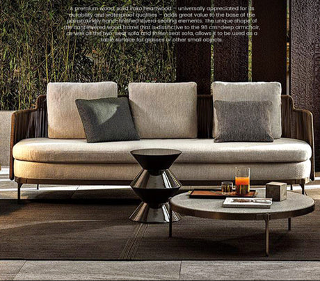 RATTAN SPACE Alhambra Chic 3-Piece Sofa Set from RATTAN SPACE