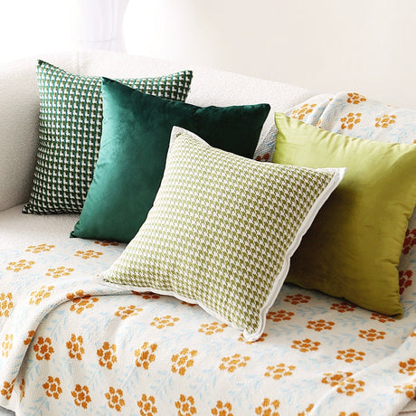 YOULI Sebastian Light Luxury Green Pillowcase from YOULI