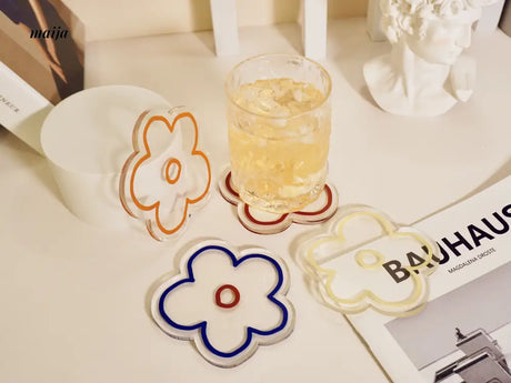 Flower Acrylic Coaster from maija