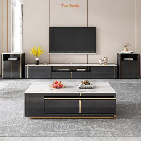 QUANMU Santiago Elegant Minimalist Coffee Table from QUANMU