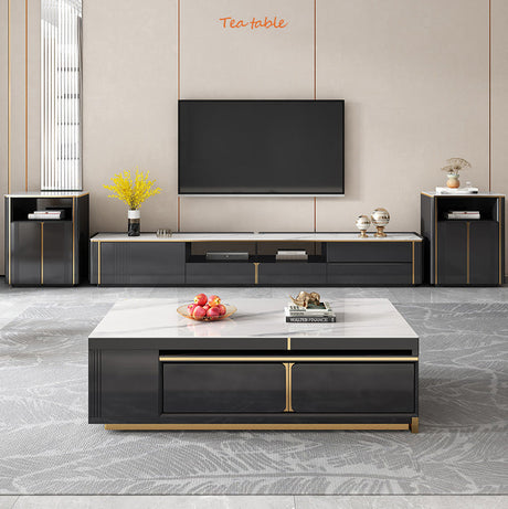 QUANMU Santiago Elegant Minimalist Coffee Table from QUANMU