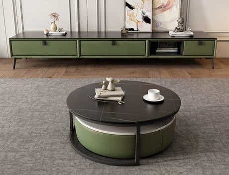 FASATI Oliver Chic Retractable Storage Coffee Table Cabinet from FASATI