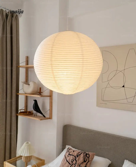 Wind Japanese Paper Lampshade from Lynn's Lamp