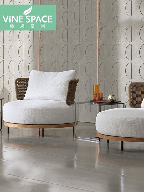 RATTAN SPACE Elowen Scandinavian Natural Wood Coffee Table from RATTAN SPACE