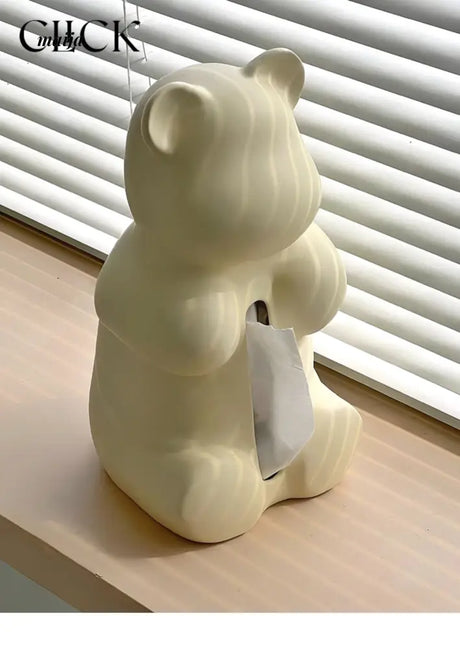 Baby Bear Ceramic Tissue Box from maija