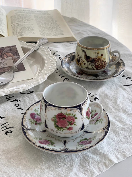 YASUKI Jonathan Vintage Chic Ceramic Tea Cup from YASUKI