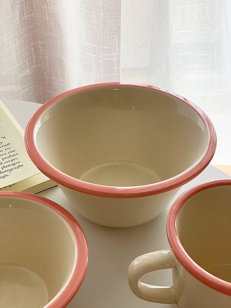 YASUKI Juniper Elegant Colorful Ceramic Bowl from YASUKI