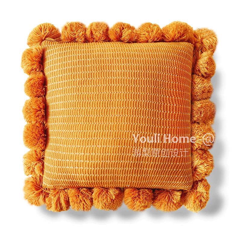 YOULI Elowen Contemporary Soft-Cover Cat Pillow from YOULI