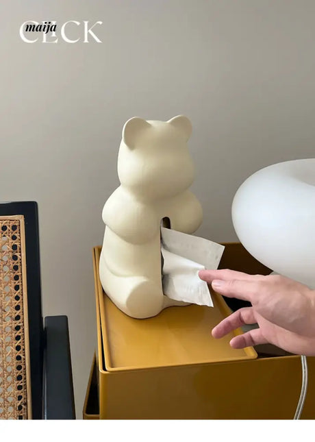 Baby Bear Ceramic Tissue Box from maija