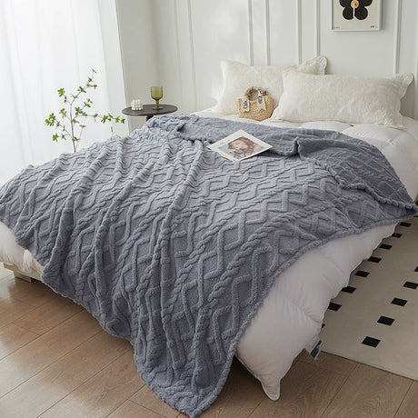 YOULI Oliver All-Season Non-Slip Plush Sofa Duvet from YOULI