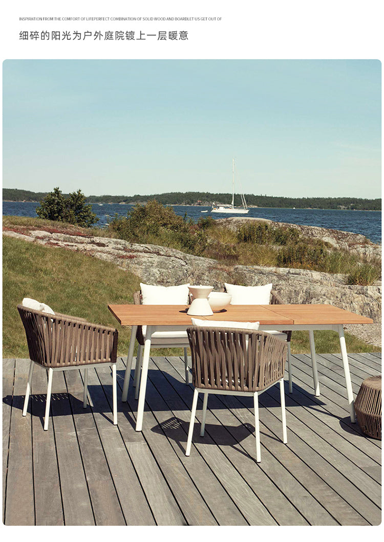 DIME GARDEN Marisol Elegant Rattan Seating Set from DIME GARDEN