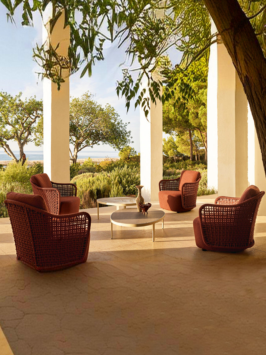 DIME GARDEN Lisandra Stylish Rattan Outdoor Sofa from DIME GARDEN