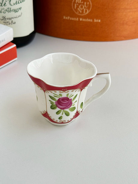 YASUKI Jonathan Vintage Chic Ceramic Tea Cup from YASUKI