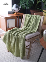 Rib Knit Throw & Cushion from maija