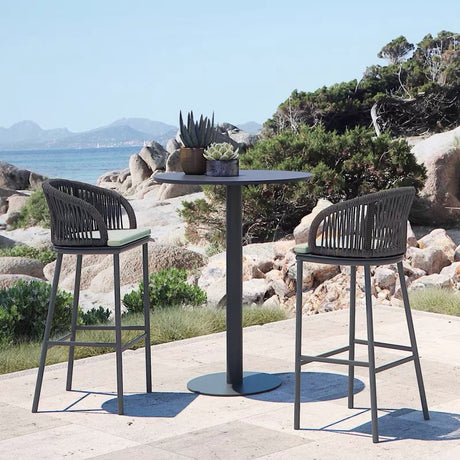 OMONO Marisol Stylish Rattan High Stool from OMONO