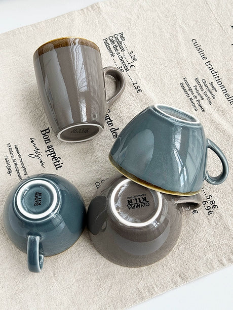 YASUKI Evangeline Vintage French-Inspired Ceramic Tea Cup from YASUKI