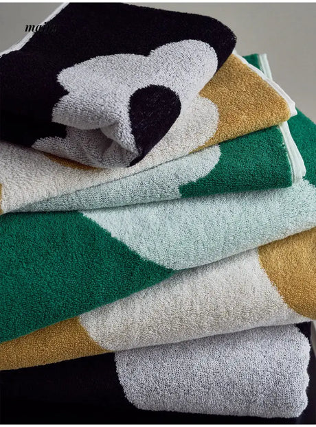 Flower Thick Cotton Towel from maija