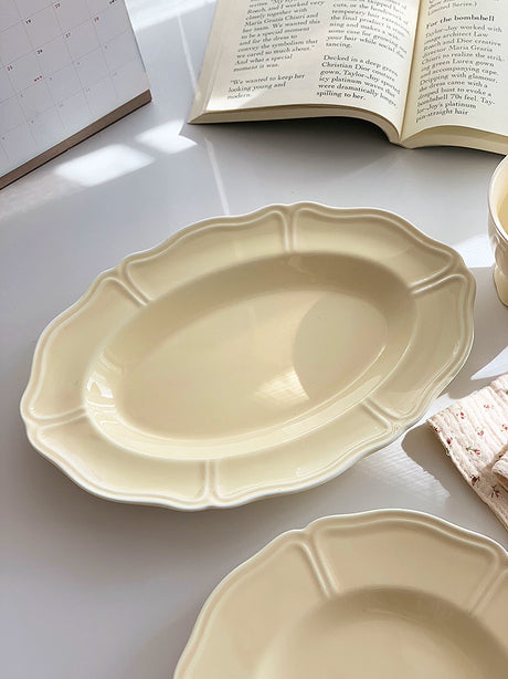 YASUKI Benjamin Elegant Ceramic Salad Plate from YASUKI