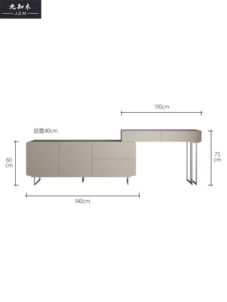FANGYUAN Elowen Sleek Contemporary Chest of Drawers from FANGYUAN