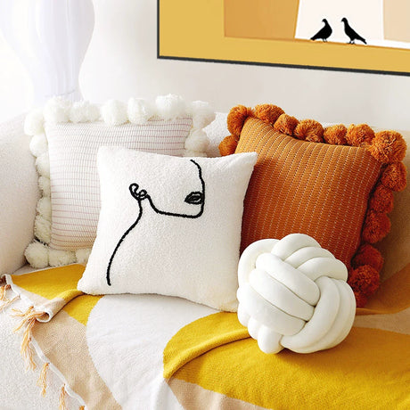 YOULI Oliver Abstract Art Soft Pillow Sleeve from YOULI