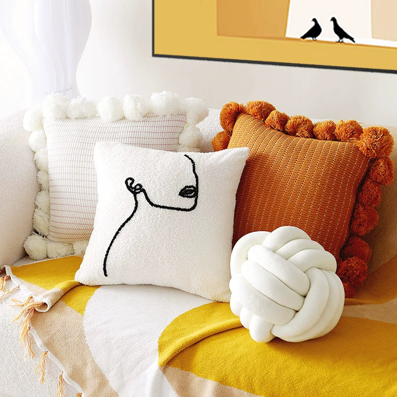 YOULI Oliver Abstract Art Soft Pillow Sleeve from YOULI