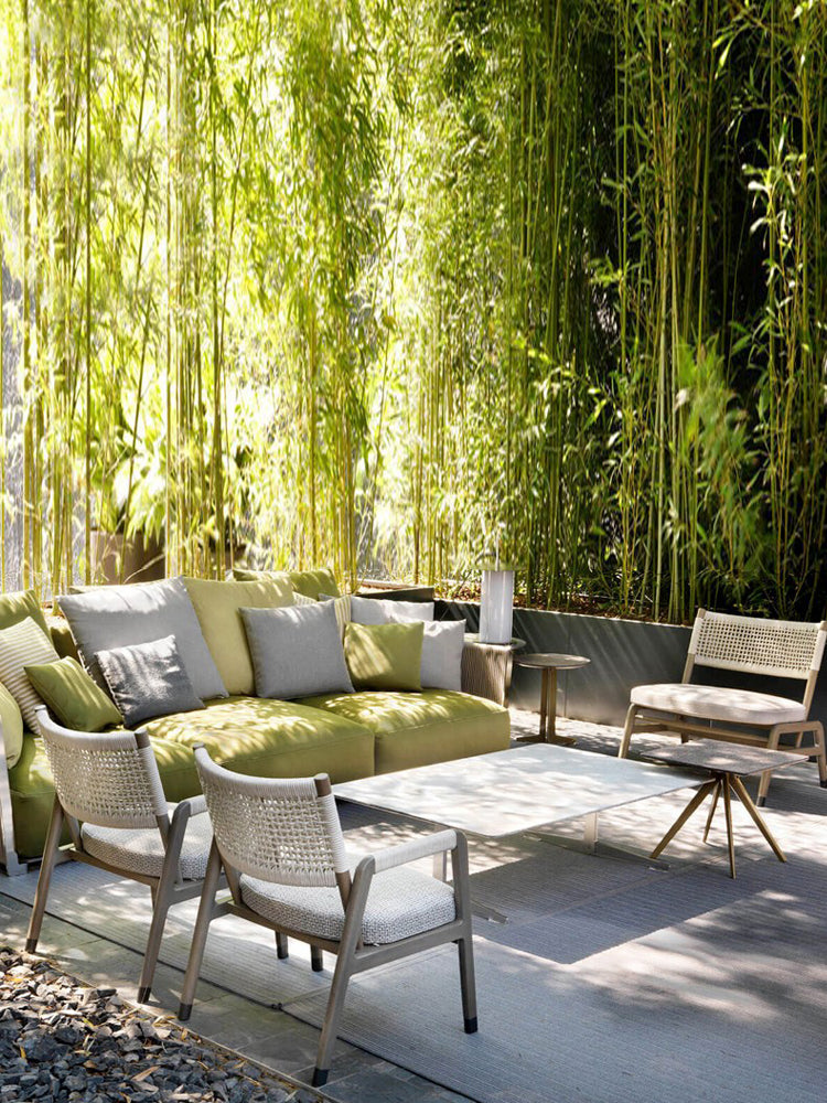 RATTAN SPACE Elowen Rustic Scandinavian Leisure Coffee Table Set from RATTAN SPACE