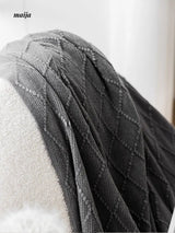 Rhombus Tassel Throws from hellolife
