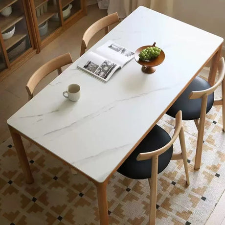 JINYI Elowen Minimalist Solid Wood Dining Set from JINYI